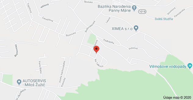 Mapa - Na Tálkoch 20, 900 33 Marianka